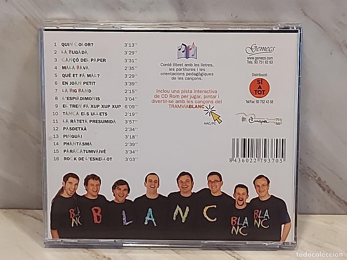CDs de m&uacute;sica: TRAMVIABLANC | BLANC | CD 2002 + CD-ROM INTERACTIVO | CATAL&Aacute;N | DE LUJO - Foto 3