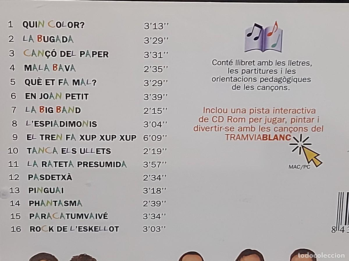 CDs de m&uacute;sica: TRAMVIABLANC | BLANC | CD 2002 + CD-ROM INTERACTIVO | CATAL&Aacute;N | DE LUJO - Foto 4