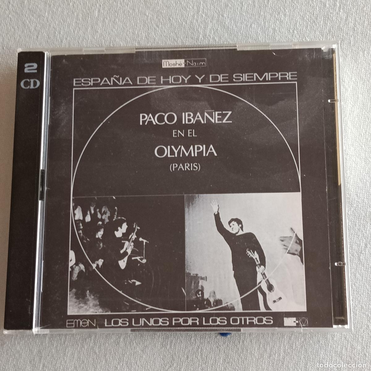CDs de m&uacute;sica: PACO IB&Aacute;&Ntilde;EZ En El Olimpia Paris 2CD - Foto 1
