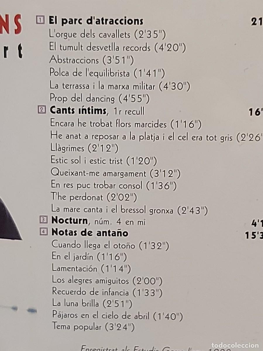 CDs de m&uacute;sica: MANUEL BLANCAFORT | EL PARC DATRACCIONS | SOFIA PUCHE | CD 1996 | DE LUJO - Foto 4