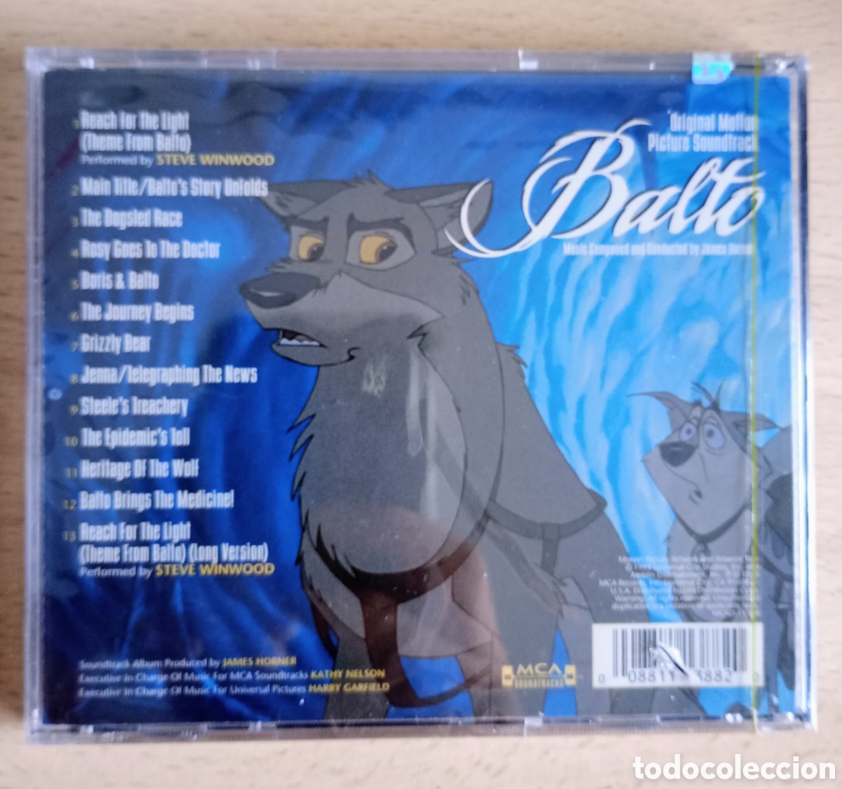 CDs de m&uacute;sica: BALTO- Original Motion Picture Soundtrack (CD) James Horner