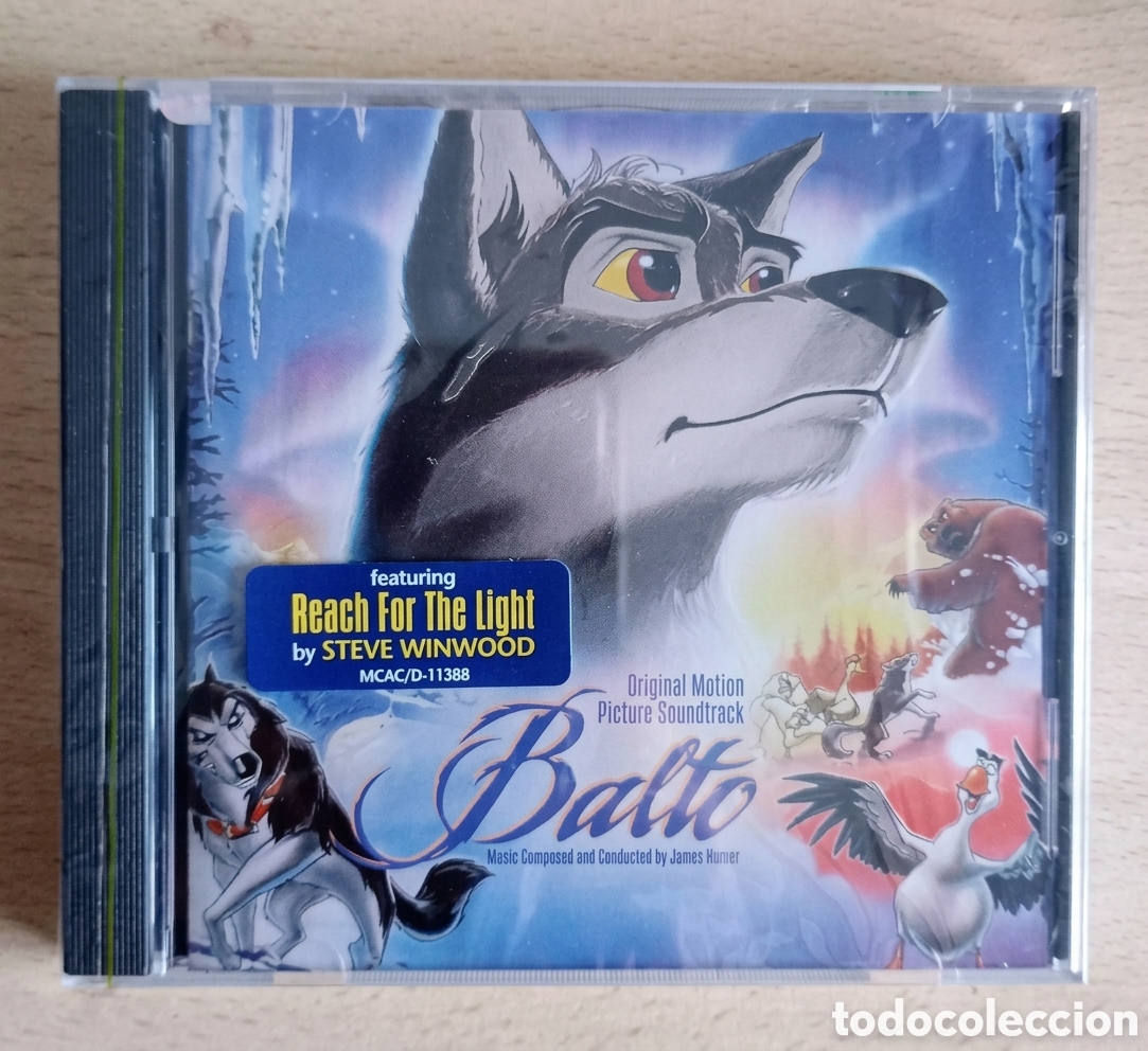 CDs de m&uacute;sica: BALTO- Original Motion Picture Soundtrack (CD) James Horner