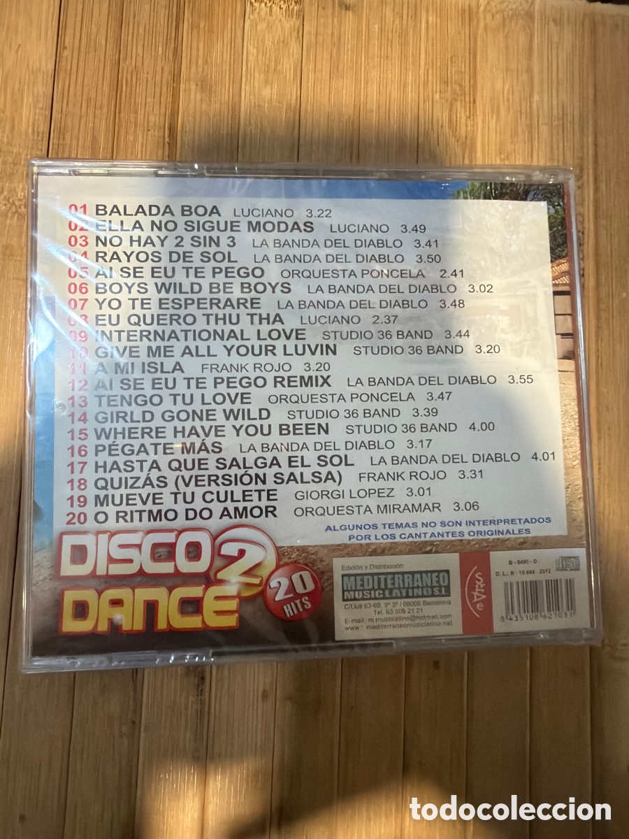 CDs de m&uacute;sica: Disco Dance 2 - CD PRECINTADO - - Foto 2