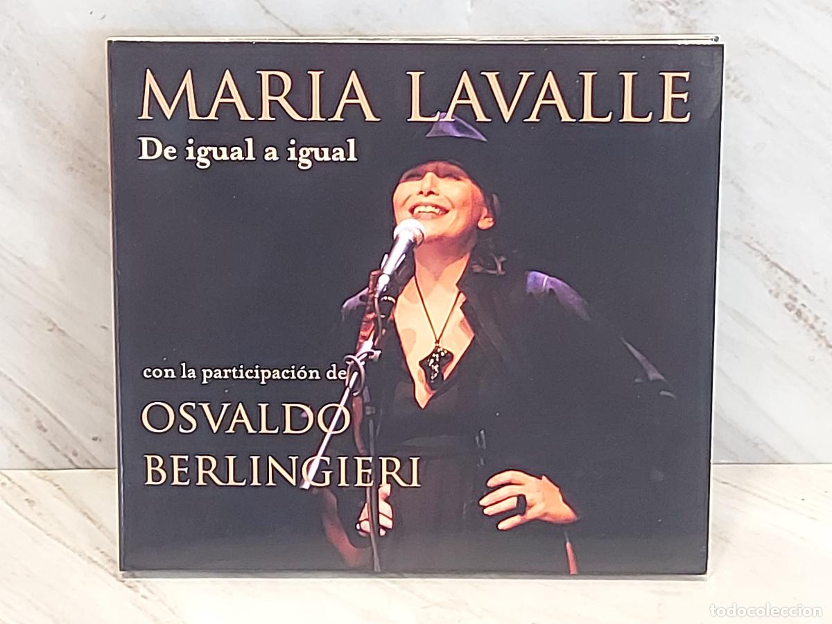 CDs de m&uacute;sica: MAR&Iacute;A LAVALLE | DE IGUAL A IGUAL | CD-DIGIPACK | OSVALDO BERLINGIERI | DE LUJO