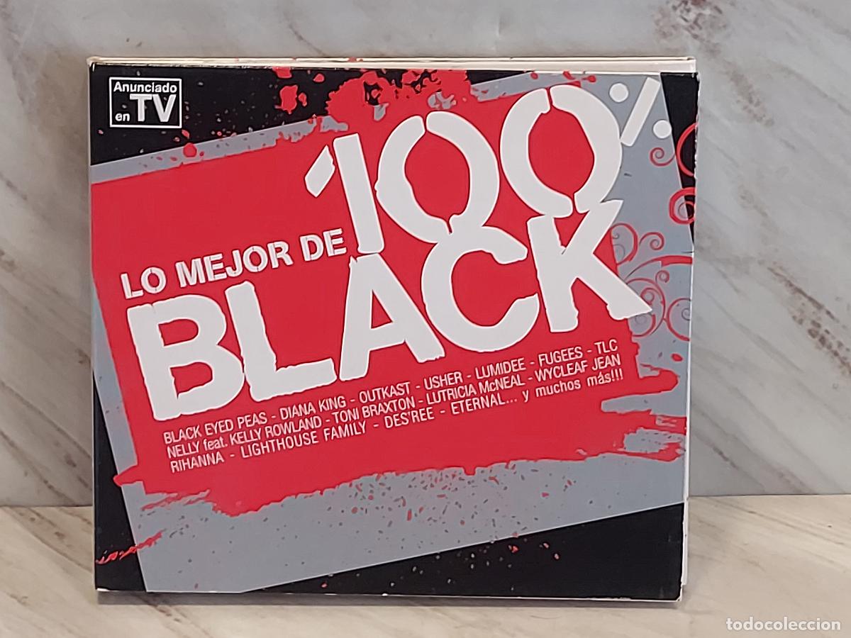 CDs de m&uacute;sica: LO MEJOR DE 100% BLACK | 3 CD | BLACK EYED PEAS, RIHANNA, FUGEES, TLC&hellip; | DE LUJO