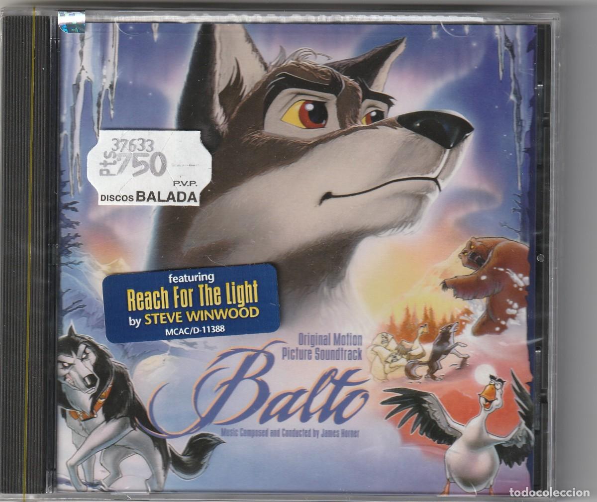 CDs de m&uacute;sica: B.S.O. BALTO - JAMES HORNER (CD MCA 1995) NUEVO. PRECINTADO.