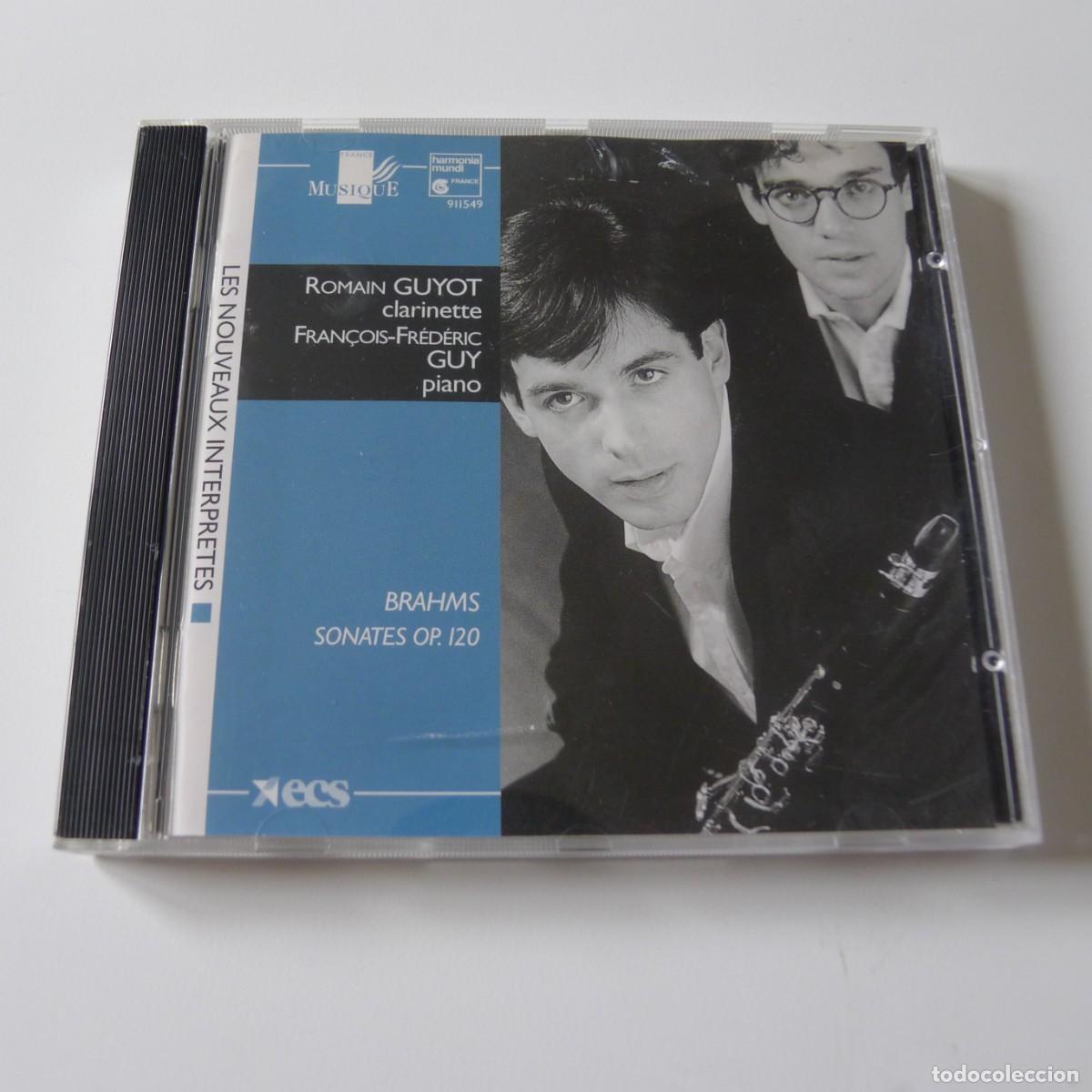 CDs de m&uacute;sica: Brahms - Romain Guyot, Fran&ccedil;ois-Fr&eacute;d&eacute;ric Guy &ndash; Sonates Op. 120 CD