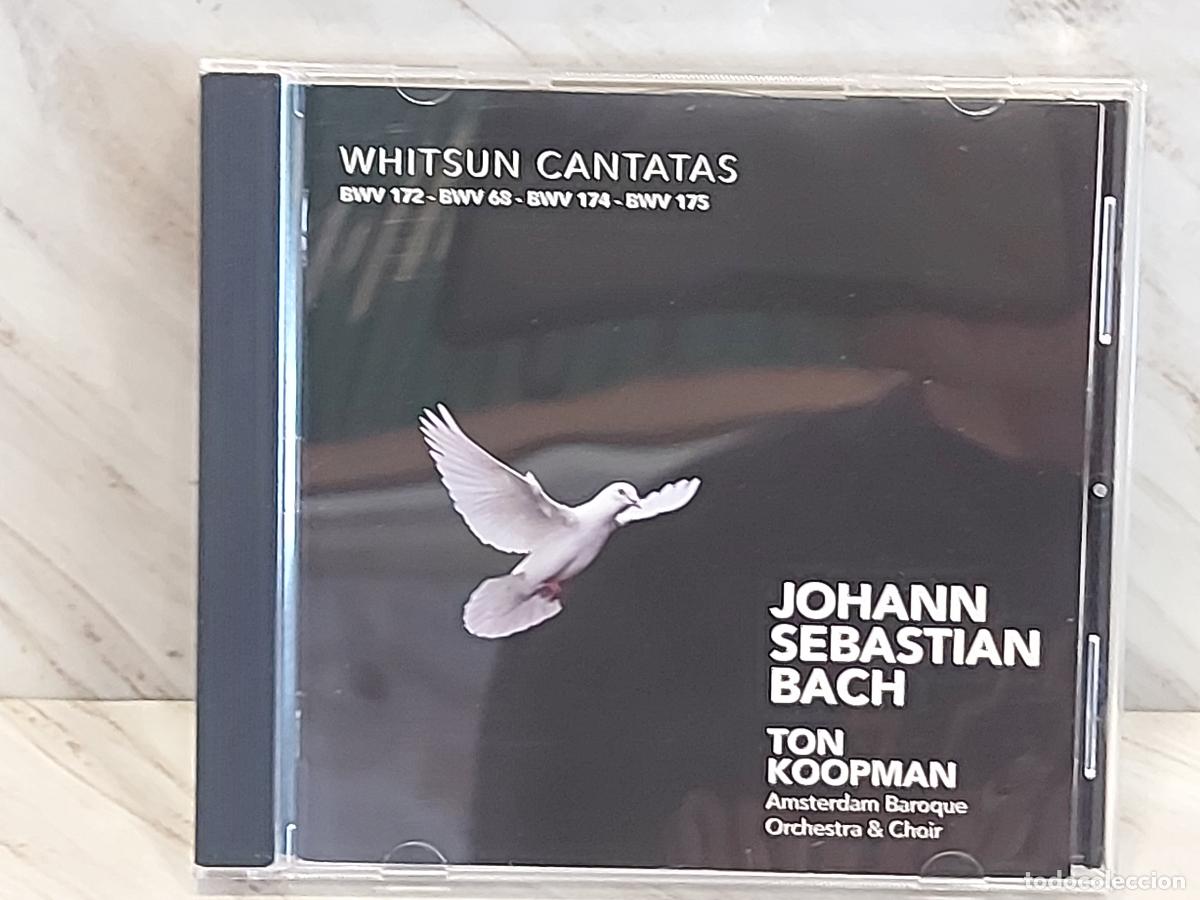 CDs de m&uacute;sica: BACH | WHITSUN CANTATAS | TON KOOPMAN | AMSTERDAM BAROQUE ORCHESTRA & CHOIR | CD | LUJO