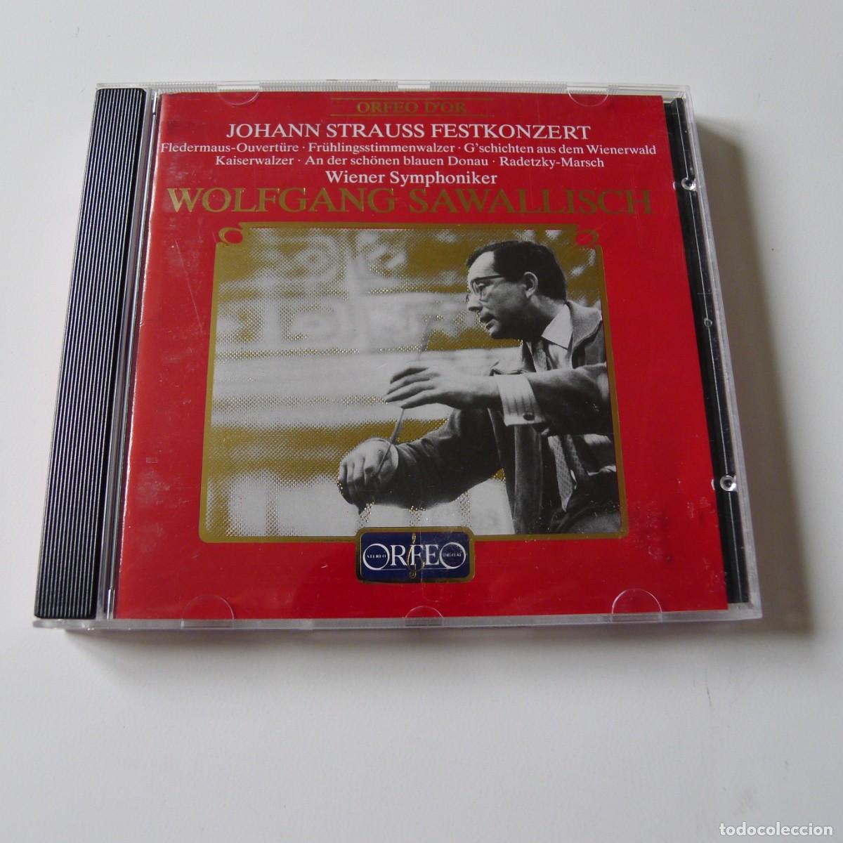CDs de m&uacute;sica: Johann Strauss Jr., Wolfgang Sawallisch, Wiener Symphoniker CD