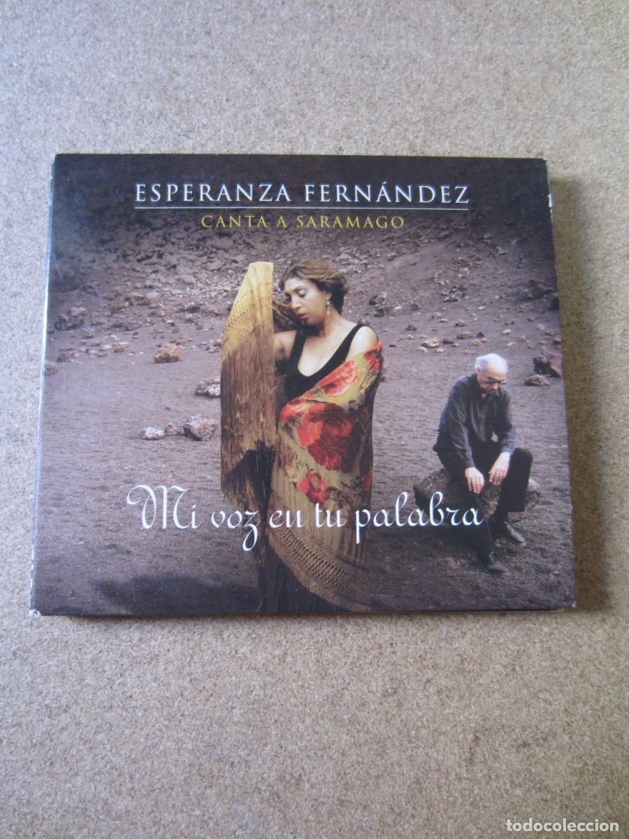 CDs de m&uacute;sica: Esperanza Fernandez canta a Jose Saramago (CD Digipak) (CD con muchas marcas)