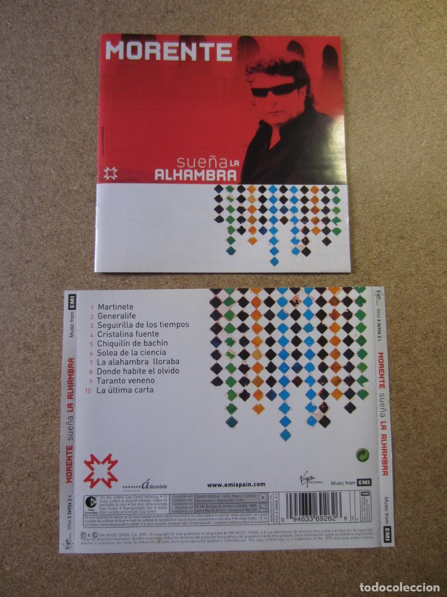 Musik-CDs: Enrique Morente - Morente sue&ntilde;a la Alhambra (Solo caratulas NO CONTIENE CD)