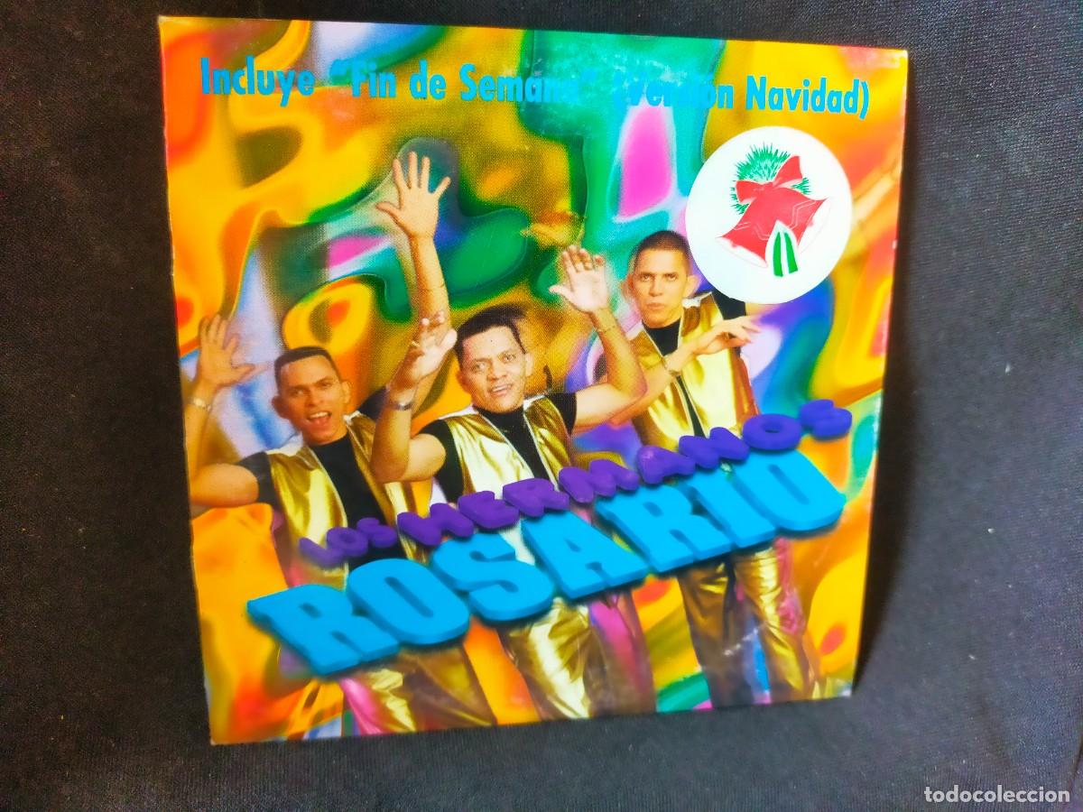 CDs de m&uacute;sica: LOS HERMANOS ROSARIO. FIN DE SEMANA NAVIDE&Ntilde;O. 1998, CD SINGLE. KAREN PUBLISHING.