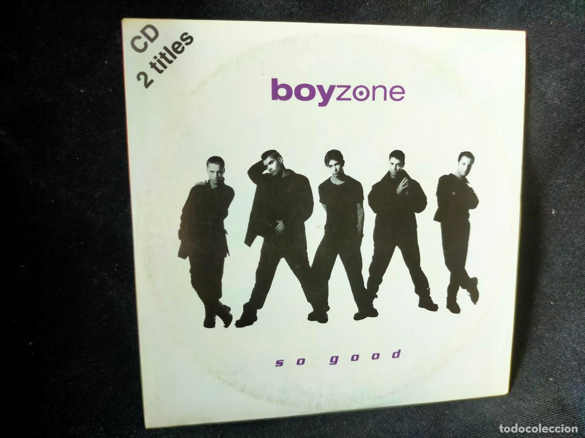 CDs de m&uacute;sica: BOY ZONE. SO GOOD. 1995. CD SINGLE. POLYGRAM. 2 TEMAS.