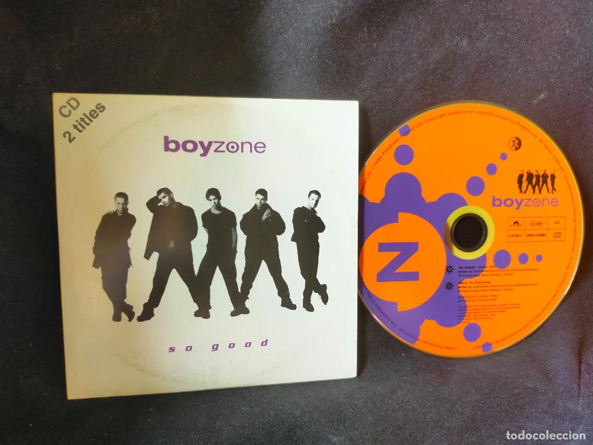 CDs de m&uacute;sica: BOY ZONE. SO GOOD. 1995. CD SINGLE. POLYGRAM. 2 TEMAS. - Foto 2