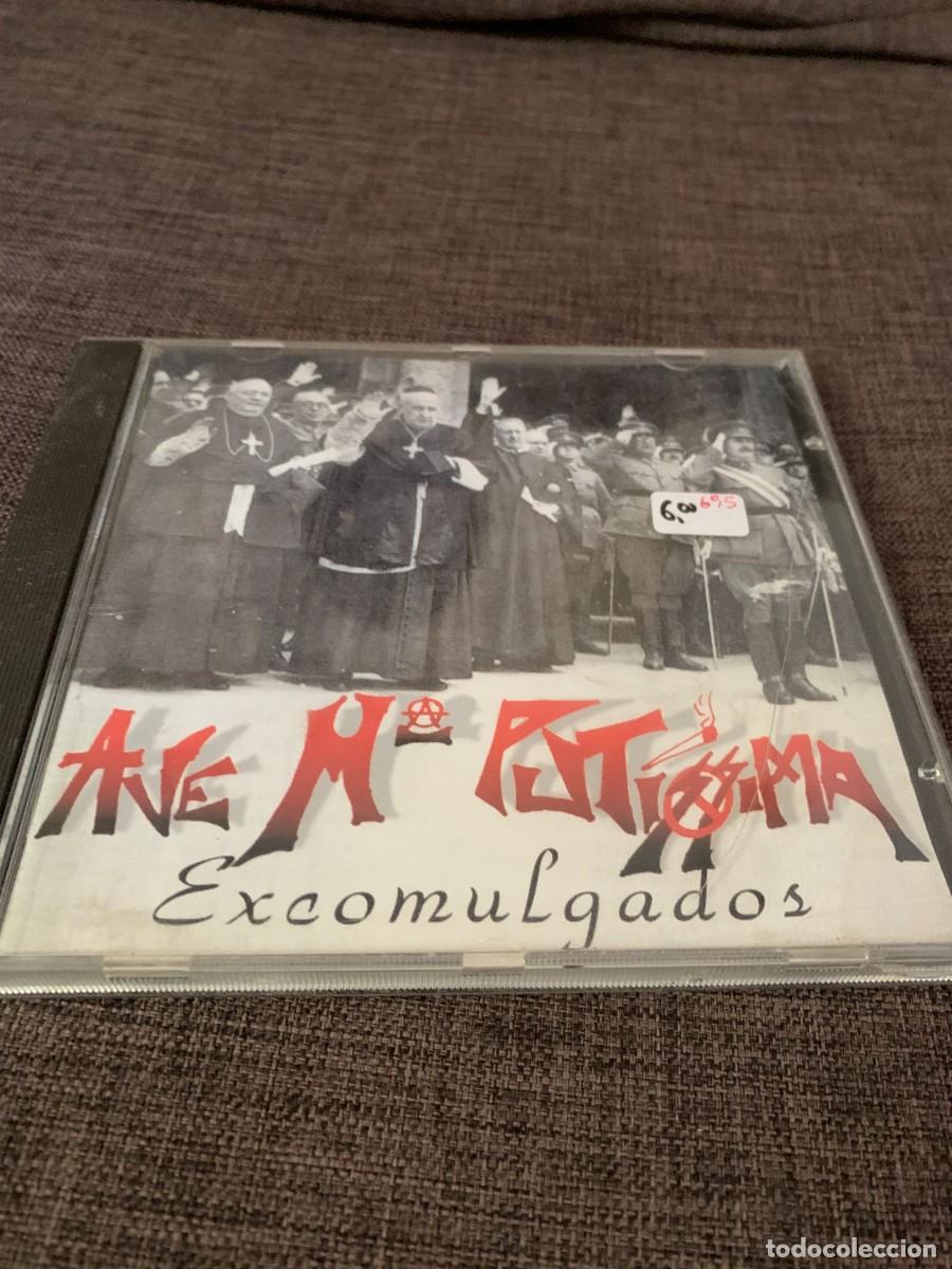 CDs de m&uacute;sica: CD. AVE M&ordf; PUTISSIMA. EXCOMULGADOS. LIBRILLO LETRAS. PEDIDO MINIMO 10 EUROS.