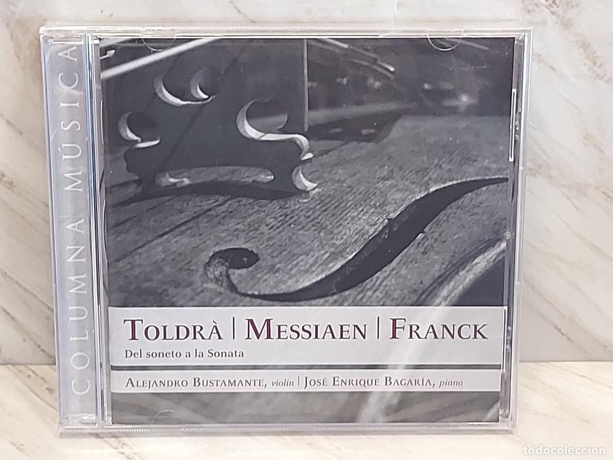 CDs de m&uacute;sica: TOLDR&Agrave; &middot; MESSIAEN &middot; FRANCK | BUSTAMANTE &middot; BAGARIA | CD-COLUMNA M&Uacute;SICA | PRECINTADO