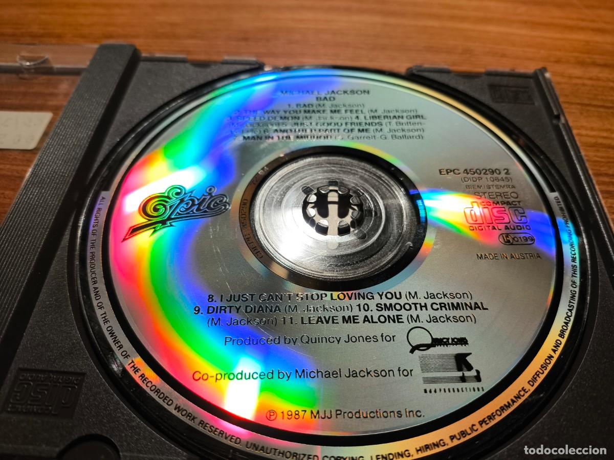CDs de m&uacute;sica: MICHAEL JACKSON: BAD - CD - Foto 4