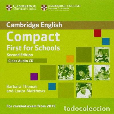 CDs de m&uacute;sica: Compact First for Schools Class Audio CD 2nd Edition- 9781107415744 - Foto 1