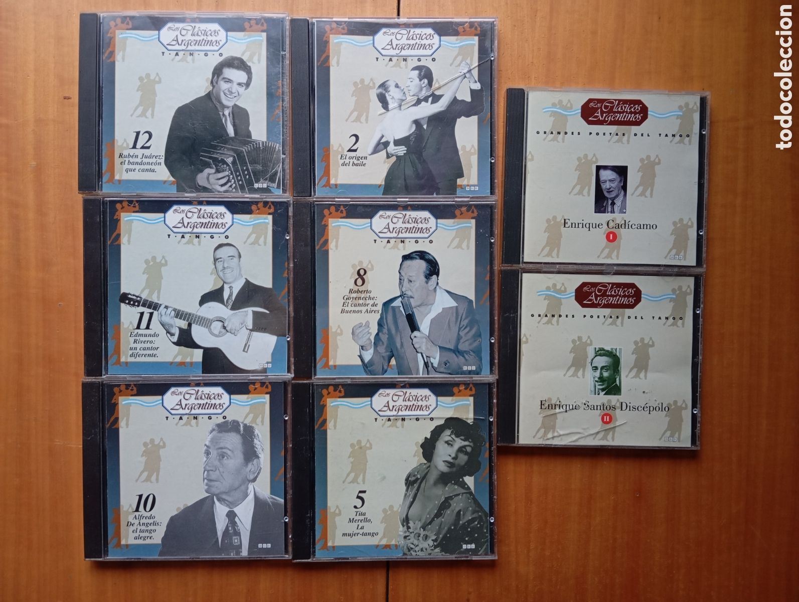CDs de m&uacute;sica: Los cl&aacute;sicos argentinos lote