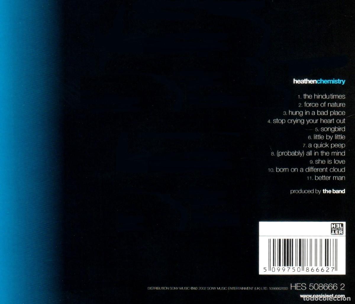 CDs de m&uacute;sica: OASIS. HEATHEN CHEMISTRY. CD. - Foto 2
