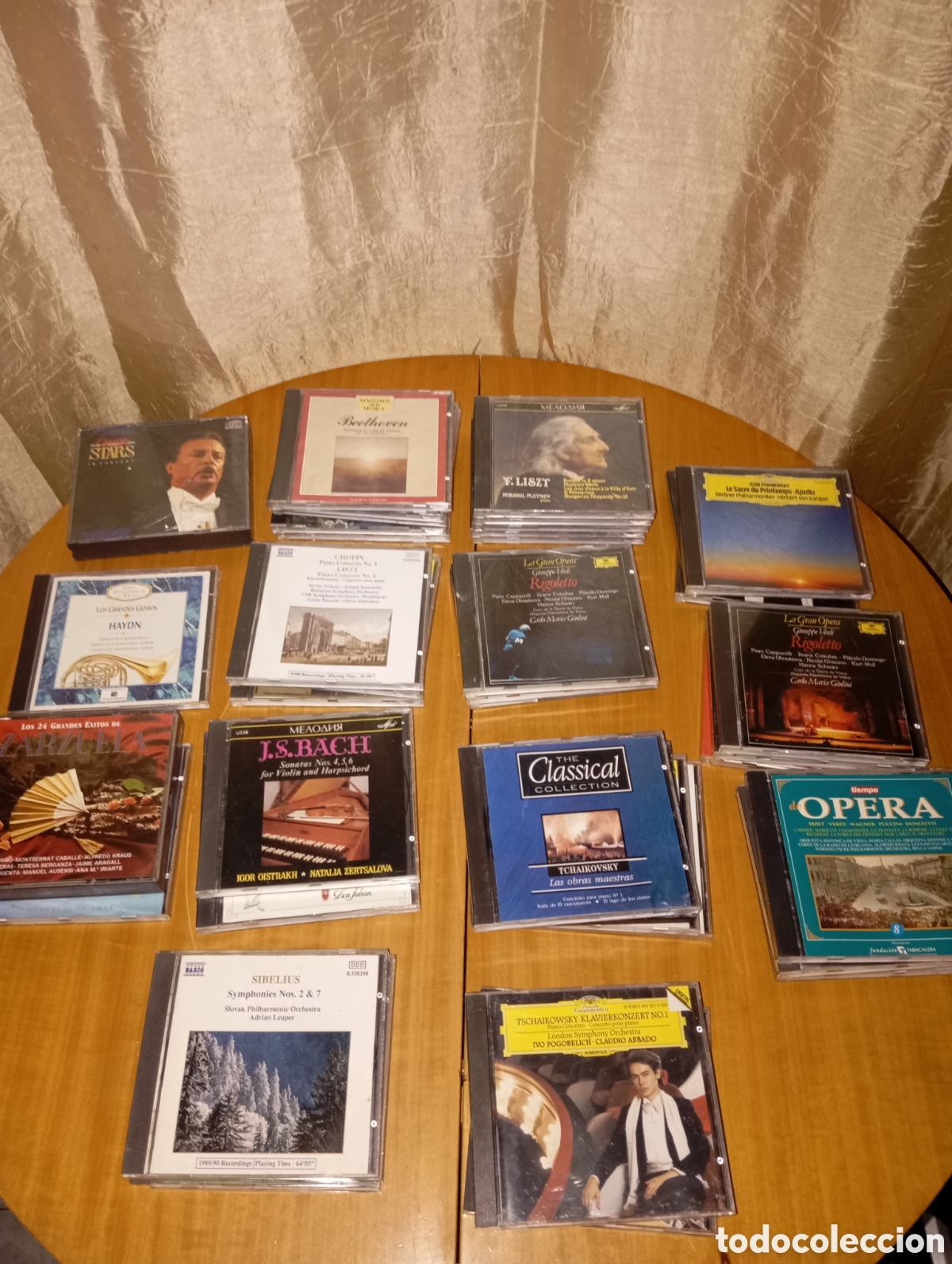 CDs de m&uacute;sica: M&uacute;sica Cl&aacute;sica Opera Zarzuela Lote 46 cds