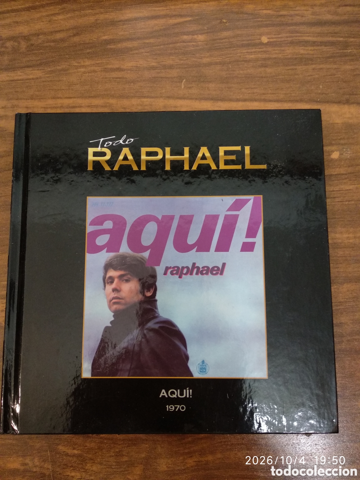 CDs de m&uacute;sica: CD Todo Raphael 1970