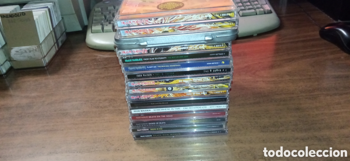CDs de m&uacute;sica: IRON MAIDEN - LOTE DE 16 CDS (5 SON DOBLES). Se pueden vender de forma Individual