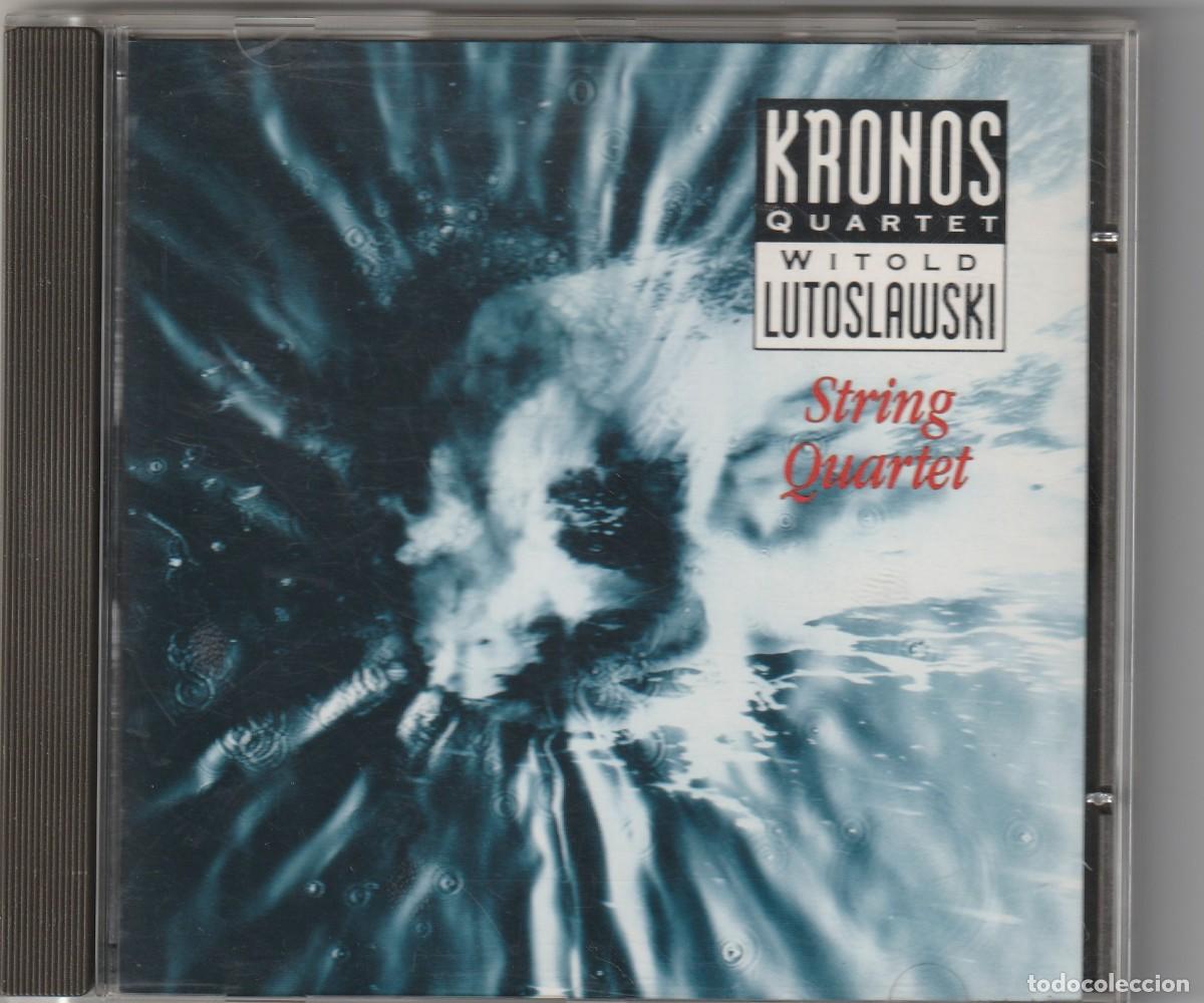 CDs de m&uacute;sica: KRONOS QUARTET - LUTOSLAWSKI - STRING QUARTET (CD NONESUCH 1991) - Foto 1