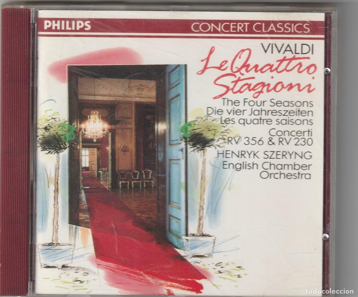 CDs de m&uacute;sica: VIVALDI - LE QUATTRO STAGIONI (CD PHILIPS 1991) HENRYK SZERYNG