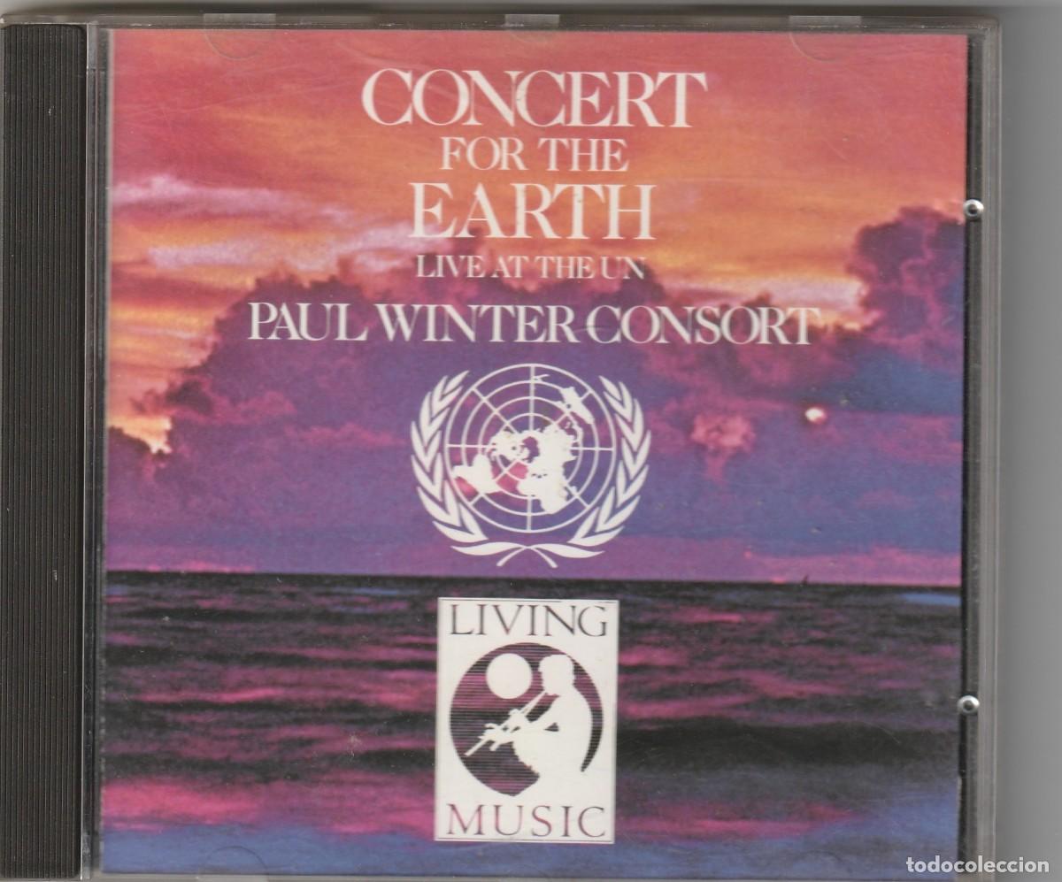 CDs de m&uacute;sica: PAUL WINTER CONSORT - CONCERT FOR THE EARTH (CD LIVING MUSIC 1985)