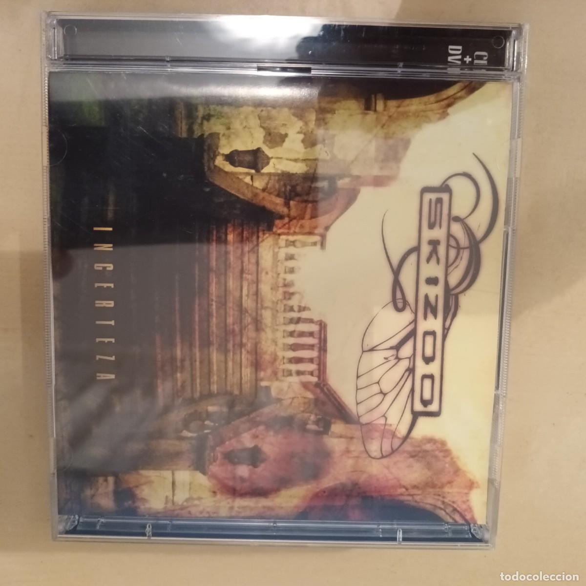 CDs de m&uacute;sica: Skizoo , Incerteza , CD+DVD 2007 spain .Estado impecable. Heavy Nacional