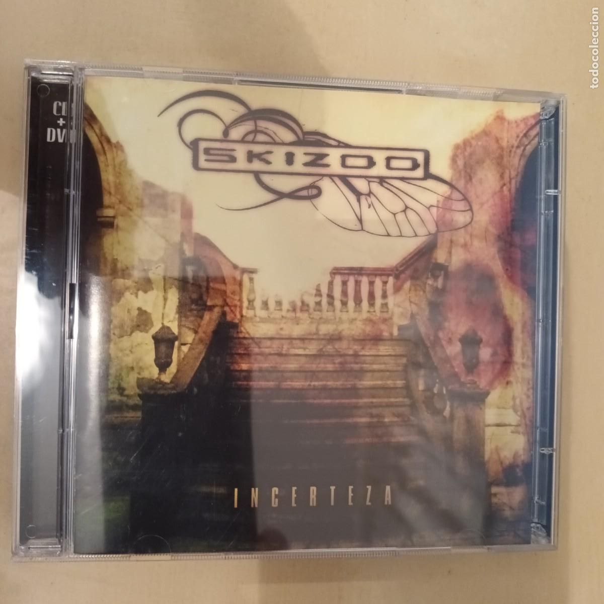 CDs de m&uacute;sica: Skizoo , Incerteza , CD+DVD 2007 spain .Estado impecable. Heavy Nacional