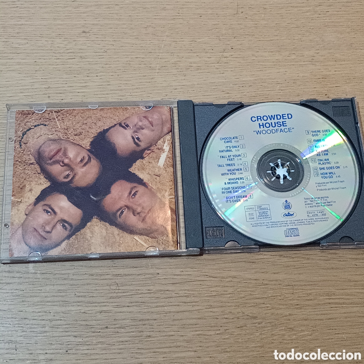 CDs de m&uacute;sica: Crowded House CD Woodface - Foto 3