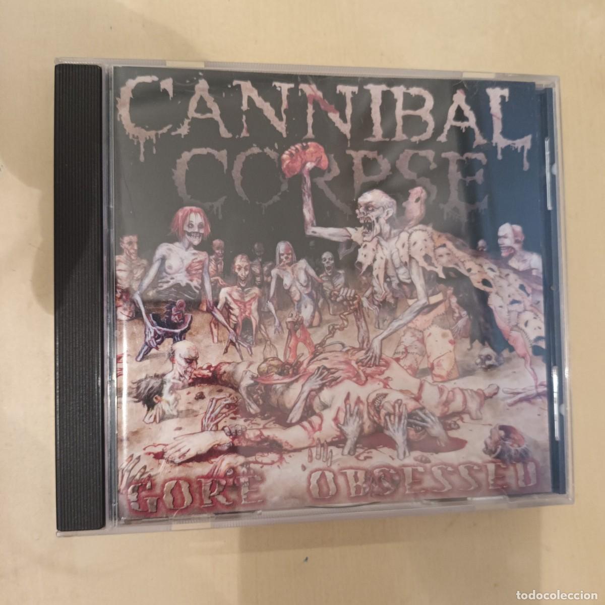 CDs de m&uacute;sica: Cannibal Corpse , Gore Obsessed , CD 2002 Getmany estado impecable. Death Metal