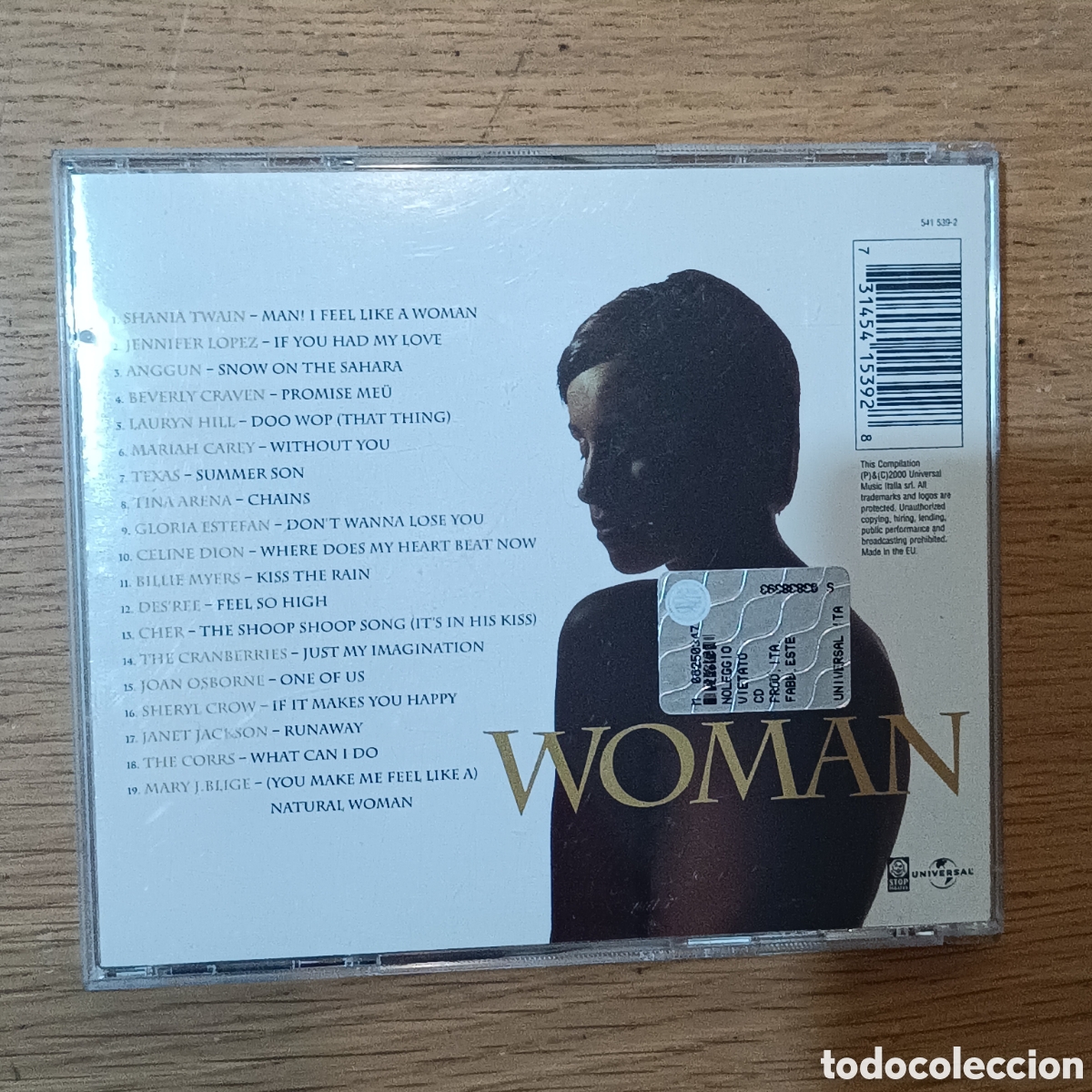 CDs de m&uacute;sica: Woman CD (Recopilatorio) - Foto 2