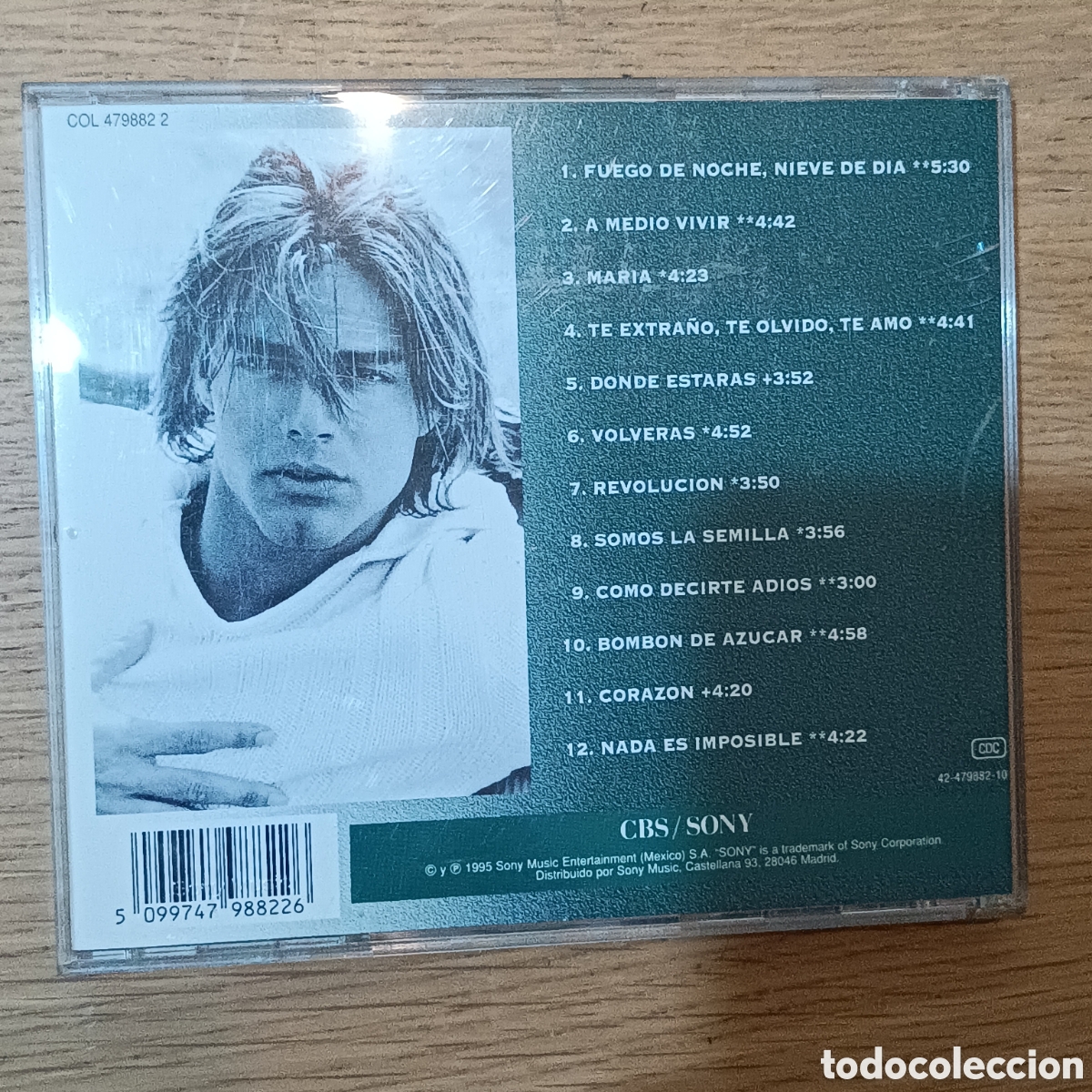 CDs de m&uacute;sica: Ricky Mart&iacute;n CD A Medio Vivir - Foto 2