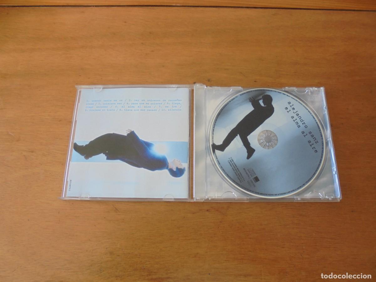 CDs de m&uacute;sica: CD: ALEJANDRO SANZ. EL ALMA AL AIRE. A&Ntilde;O 2000. - Foto 6