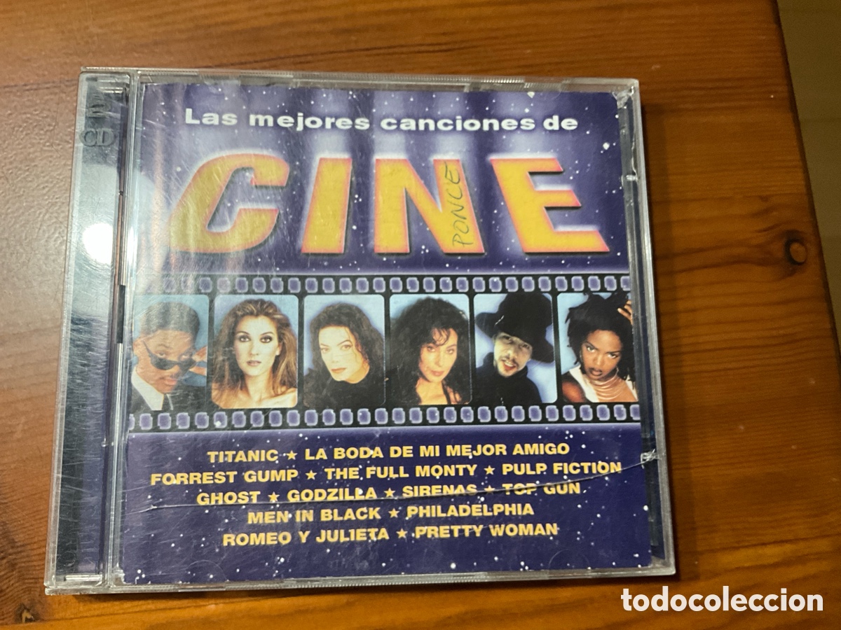 CDs de m&uacute;sica: LAS MEJORES CANCIONES DE CINE
