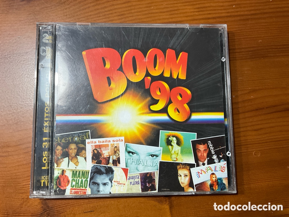 CDs de m&uacute;sica: BOOM 98 LOS 31 EXITOS DEL POP - Foto 1