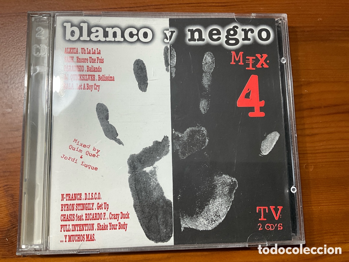CDs de m&uacute;sica: BLANCO Y NEGRO MIX 4 2 CDS - Foto 1