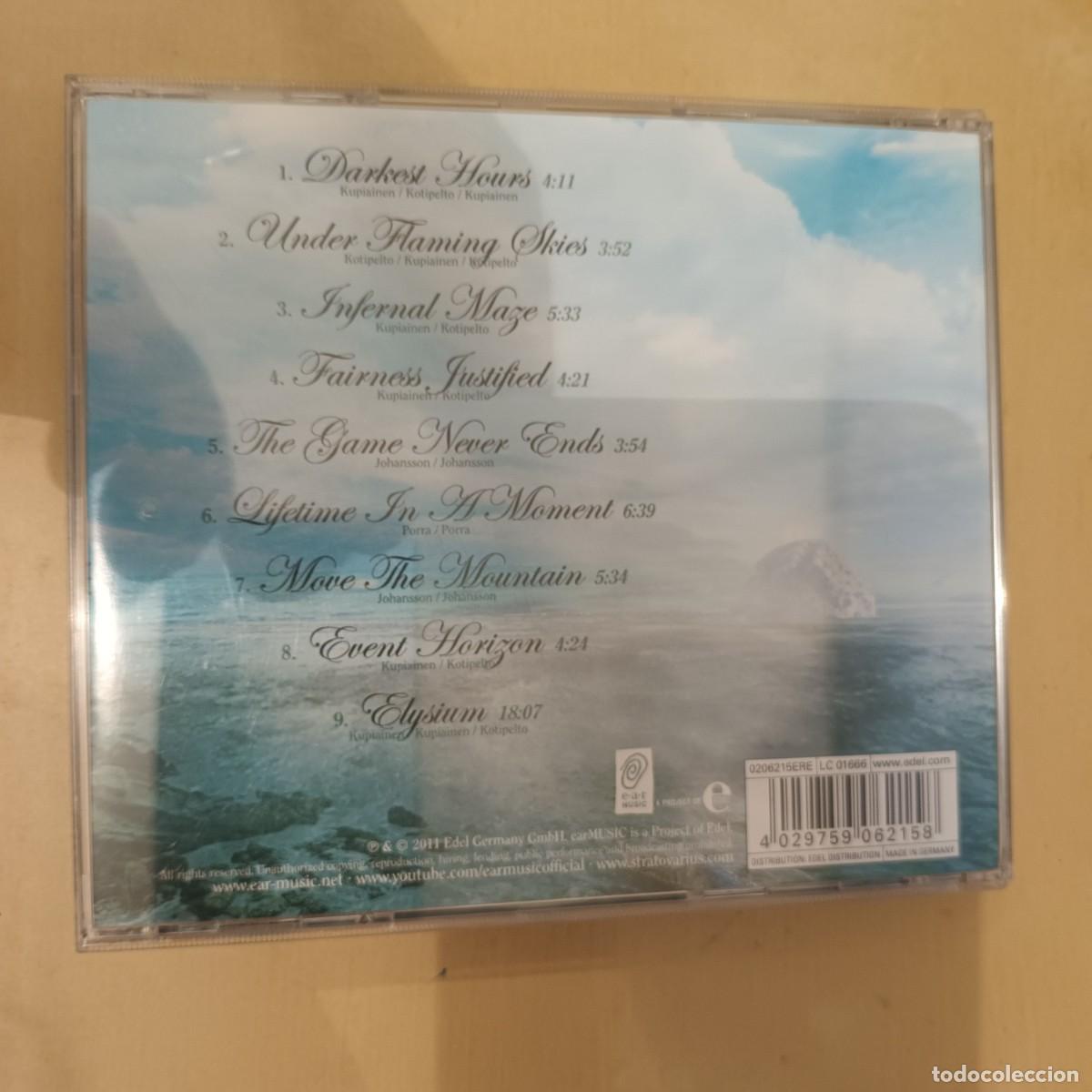 CDs de m&uacute;sica: Stratovarius , Elysium , CD 2011 estado impecable. Progresive Rock Heavy Metal - Foto 2