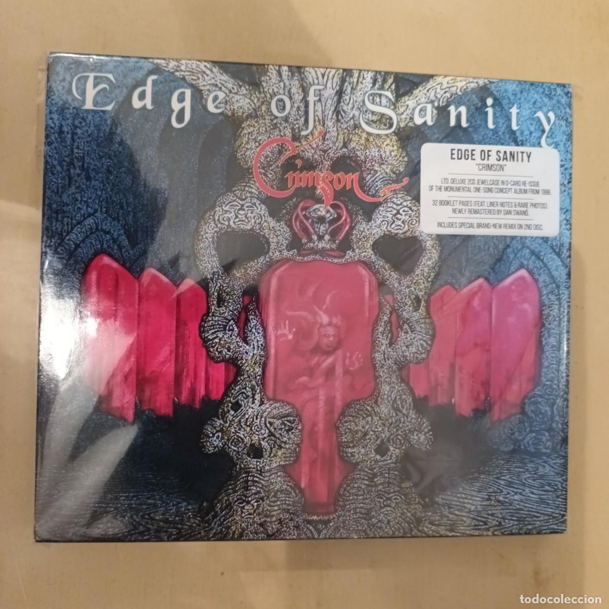CDs de m&uacute;sica: Edge Of Sanity , Crimson , 2xCD De Luxe edition , Impecable. Melodic Death Metal Progresive