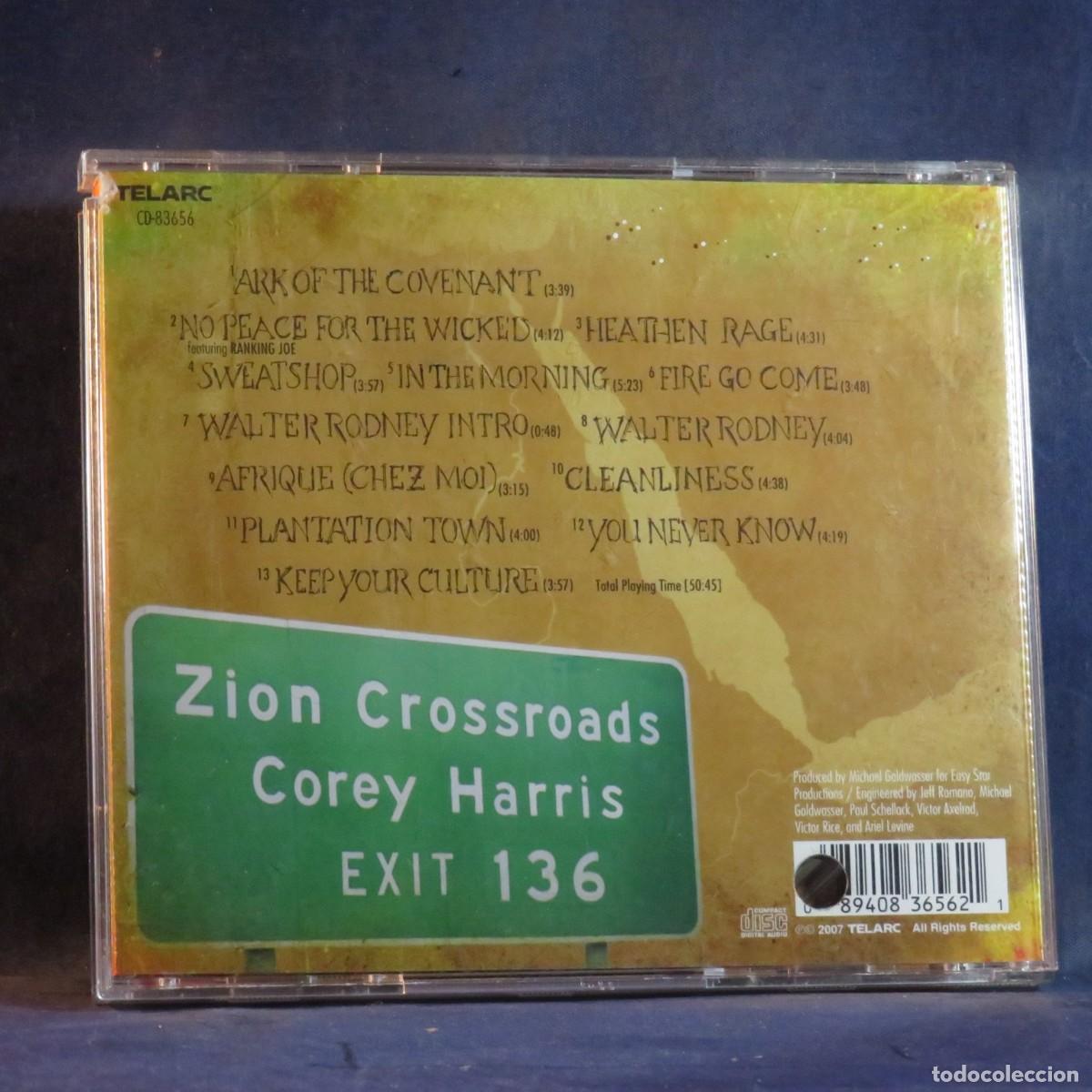 CDs de m&uacute;sica: COREY HARRIS &ndash; ZION CROSSROADS - CD - Foto 2
