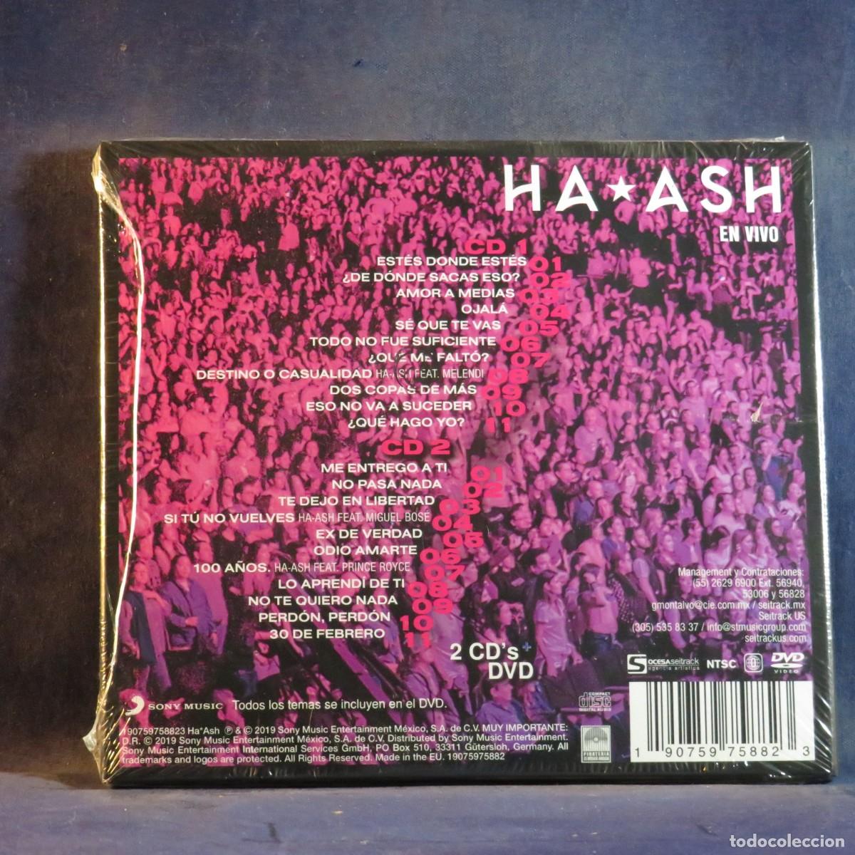 CDs de m&uacute;sica: HA*ASH &ndash; HA*ASH: EN VIVO - 2 CD - Foto 2