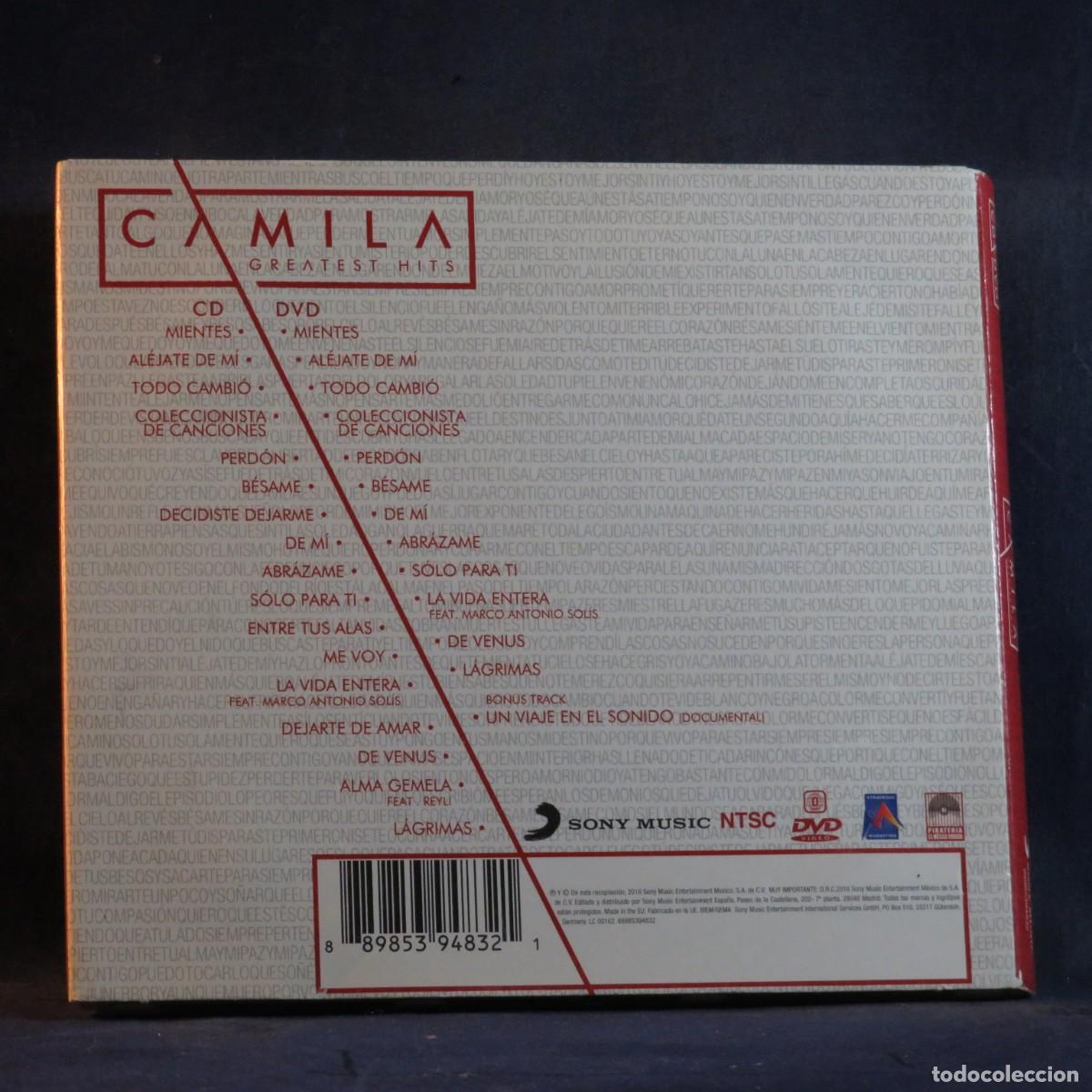 CDs de m&uacute;sica: CAMILA &ndash; GREATEST HITS - CD + DVD - Foto 2