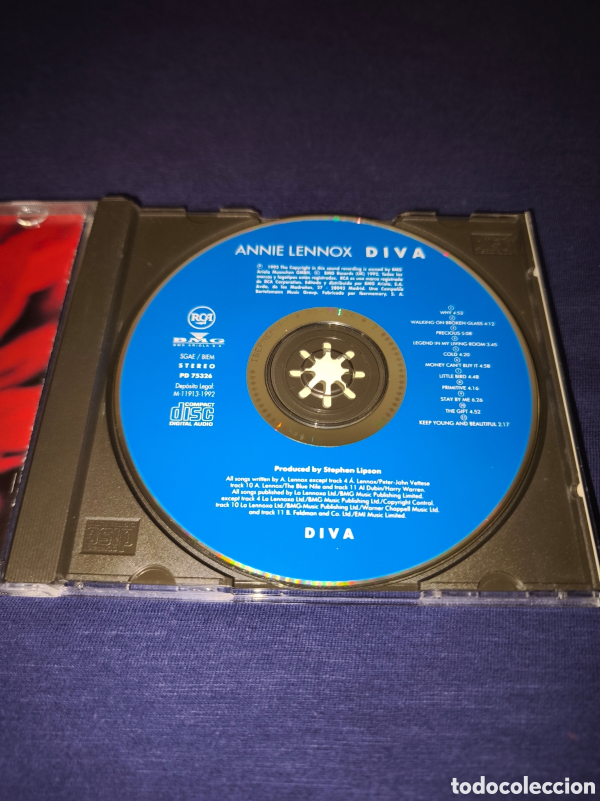 CDs de m&uacute;sica: Annie Lennox Diva CD Pop - Foto 3