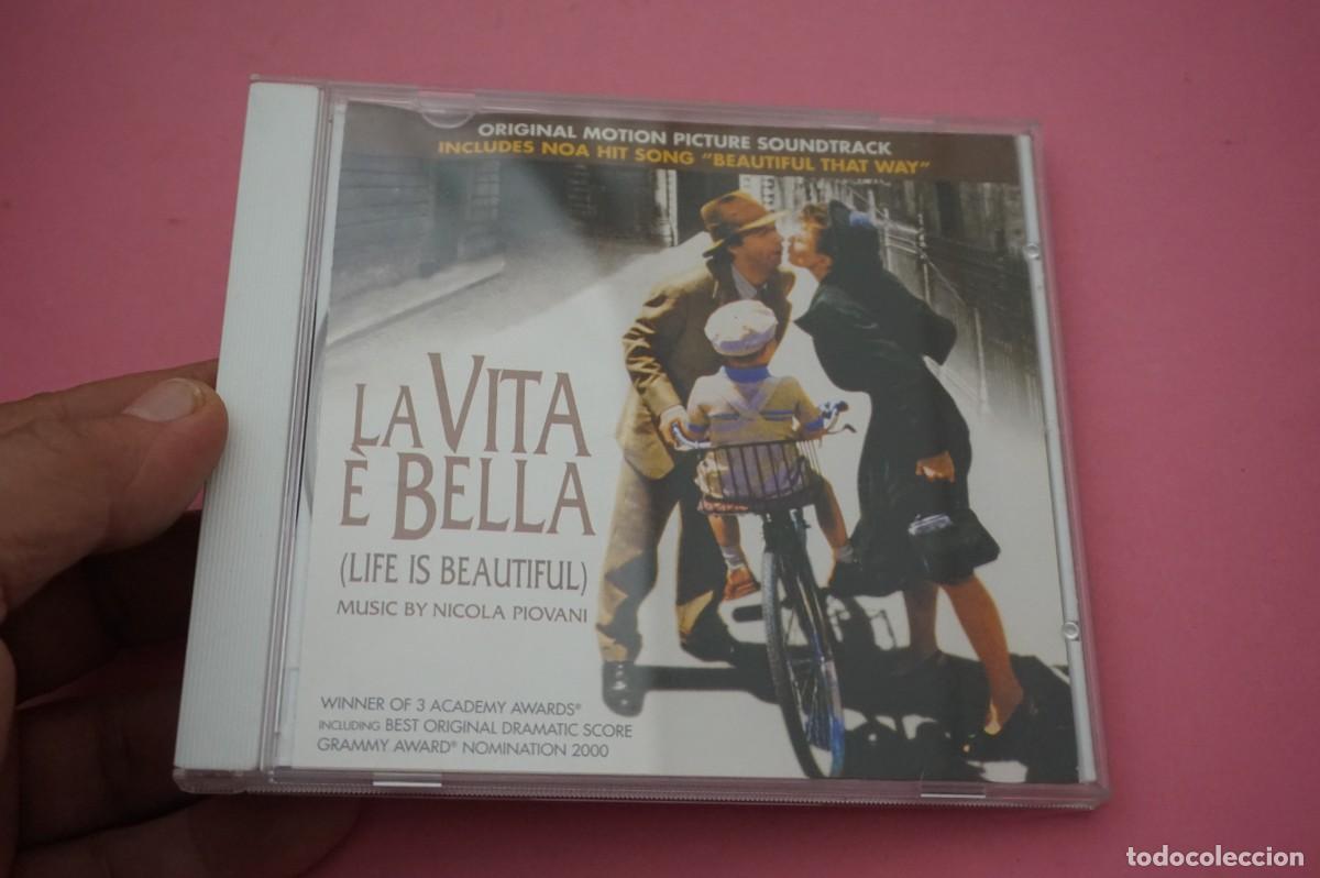 CDs de m&uacute;sica: CD/ LA VIDA ES BELLA - BANDA SONORA ORIGINAL DE LA PELICULA - DISCO EN EXCELENTE ESTADO
