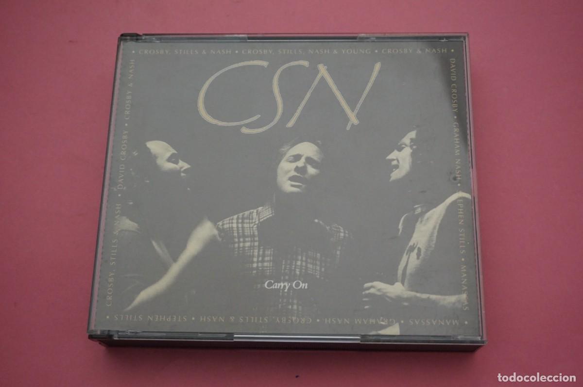 CDs de m&uacute;sica: CD/ CROSBY STILLS & NASH - CARRY ON - DISCO EN EXCELENTE ESTADO