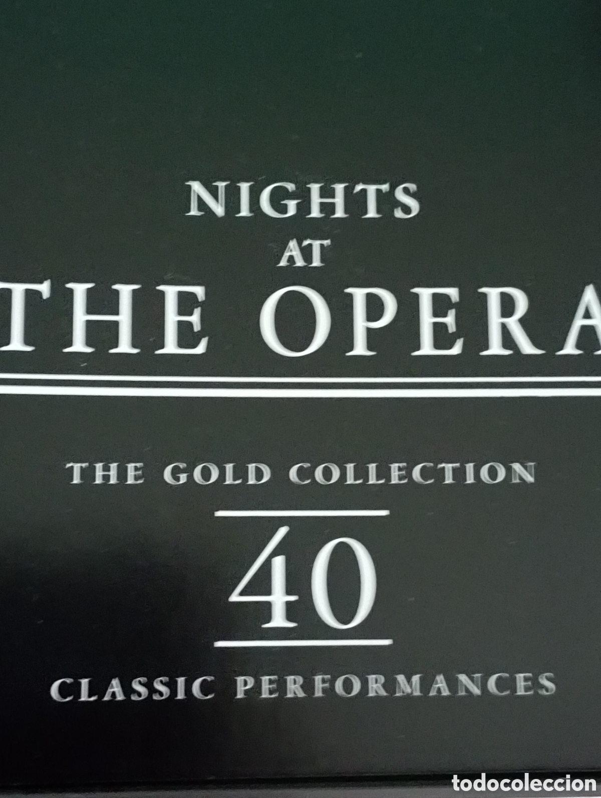 CDs de m&uacute;sica: Nights at The Opera. The Gold Collection 40 Classic Performances. 2 CD.
