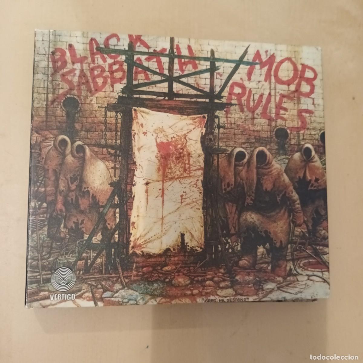 CDs de m&uacute;sica: Black Sabbath , Mob Rules , 2xCD 2017 Deluxe Edition. Impecable. Heavy Metal - Foto 1